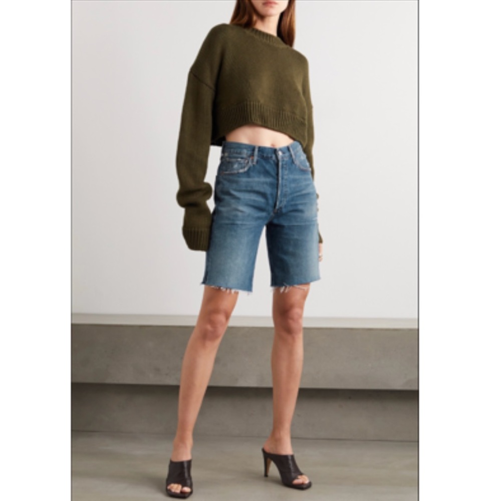 NWT Citizens of Humanity Claudette Denim Shorts Size 26